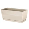 Prosperplast Bloempot - Kunststof - Creme-beige - 29 X 14 X 13,6 Cm -Tuin & Buiten 1000077307