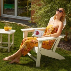 Tectake -tuinstoel Adirondack -Janis - Bruin 7 Tectake -tuinstoel Adirondack -Janis - Bruin -Tuin & Buiten 1000078043 0101