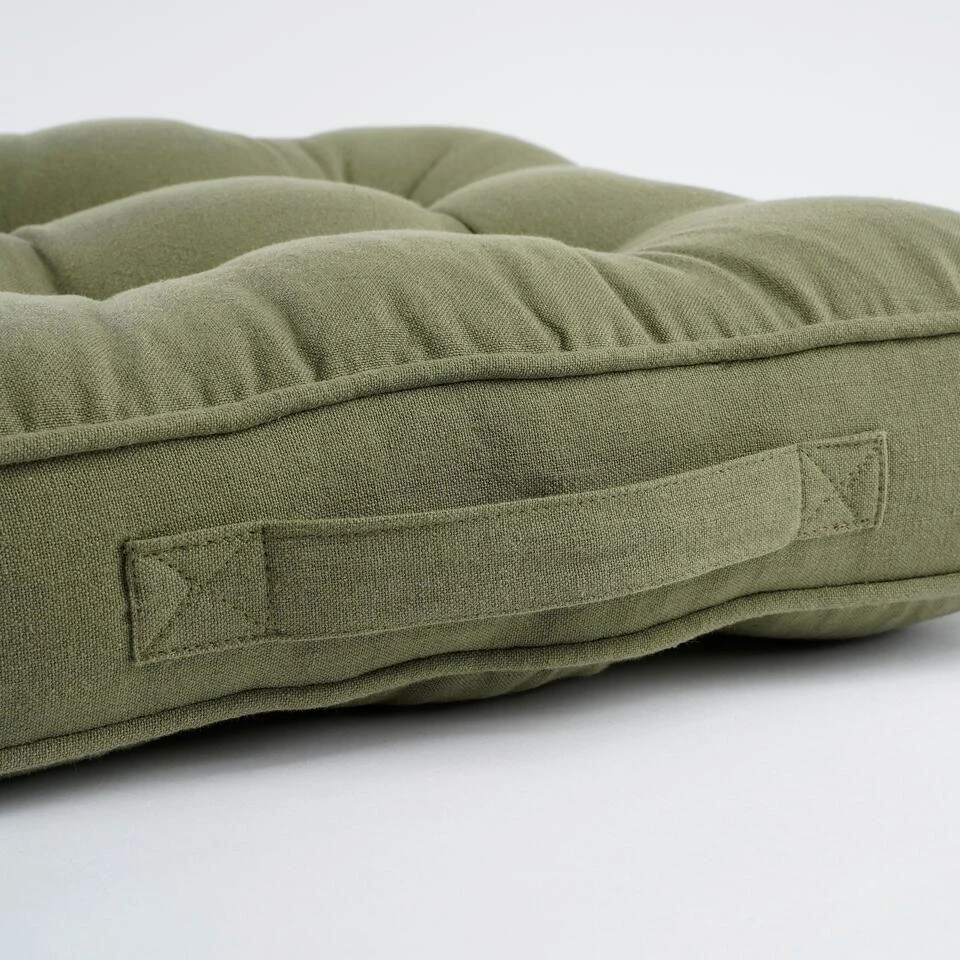 In The Mood Collection Tivoli Matraskussen - 45 X 45 Cm - Donkergroen 5 In The Mood Collection Tivoli Matraskussen - 45 X 45 Cm - Donkergroen - Afbeelding 3