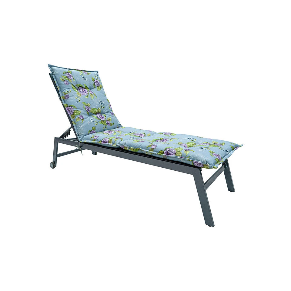 Madison - Ligbedkussen 200x60 - Multicolor - Blossem Lila 4 Madison - Ligbedkussen 200x60 - Multicolor - Blossem Lila - Afbeelding 2