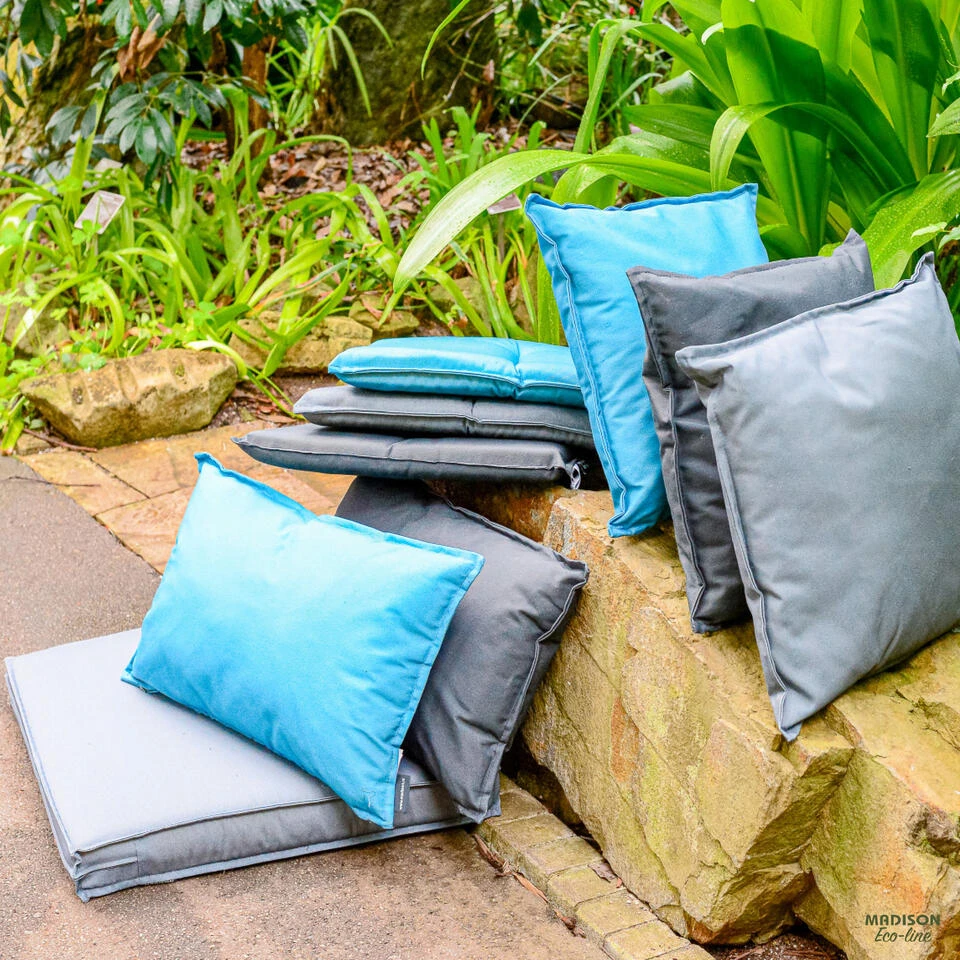 Madison - Bankkussen 120x48 - Grijs - ECO Pearl Grey 4 Madison - Bankkussen 120x48 - Grijs - ECO Pearl Grey - Afbeelding 2