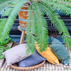 Madison - Bankkussen 110x48 - Goud - Gold Recycled Canvas -Tuin & Buiten 1000081734 0102