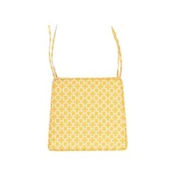 Beliani Zitkussen TERNI - Geel Polyester 9 Beliani Zitkussen TERNI - Geel Polyester -Tuin & Buiten 1000082568 0103