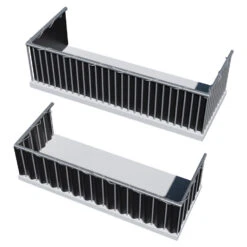 Tectake - Balkondoek Privacydoek - 75 Cmx6m - Zwart -Tuin & Buiten 1000086075 0103