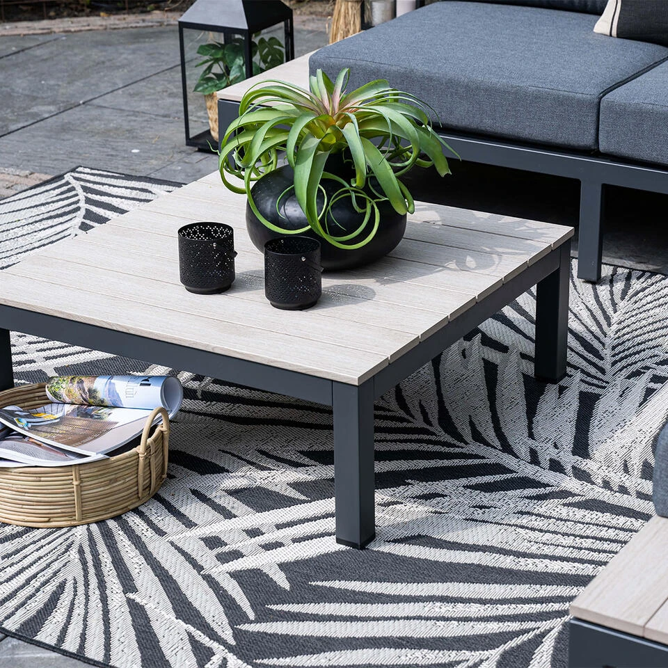 Garden Impressions Aurora Loungeset 5-delig - Donker Grijs 6 Garden Impressions Aurora Loungeset 5-delig - Donker Grijs - Afbeelding 4