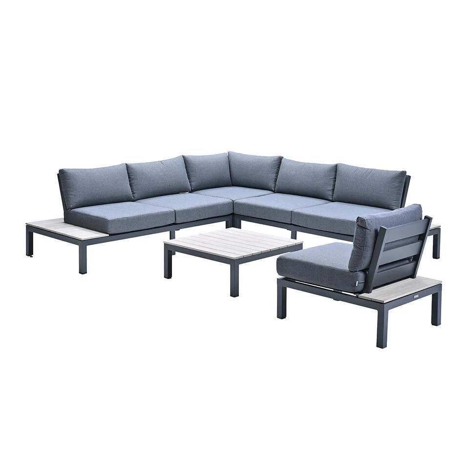 Garden Impressions Aurora Loungeset 5-delig - Donker Grijs 3 Garden Impressions Aurora Loungeset 5-delig - Donker Grijs