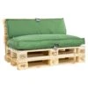 Unique Living Unique Palletkussenset Luanda Groen - 2 Delig 1 Unique Living Unique Palletkussenset Luanda Groen - 2 Delig -Tuin & Buiten 1000087189
