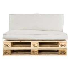 Unique Living Unique Zitkussen Luanda Licht Grijs - 120 X 80 Cm -Tuin & Buiten 1000087194 0102