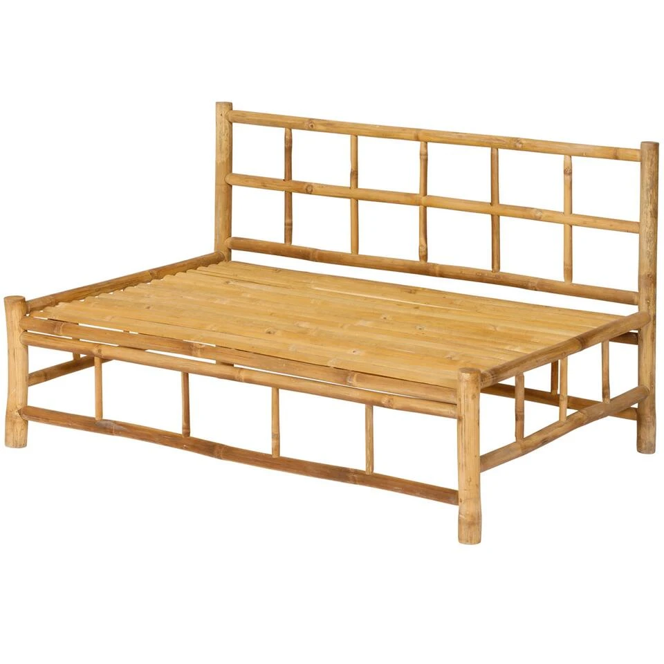 Exotan Ligbank Buiten - Bamboe - Bruin - 70x120x80 3 Exotan Ligbank Buiten - Bamboe - Bruin - 70x120x80