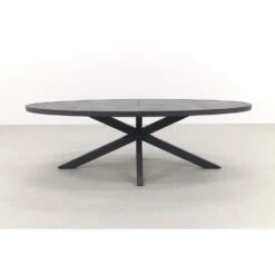 VDG Silva Ovale Tuintafel - 240 X 115 Cm -Tuin & Buiten 1000092299 0102