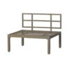 WOOOD Loungebankje Buiten George - Aluminium - Jungle - 73x90x83 -Tuin & Buiten 1000093833