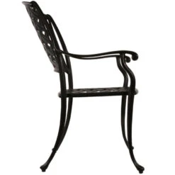 Tuinstoel Westminster - Aluminium - Zwart -Tuin & Buiten 1000093879 0103