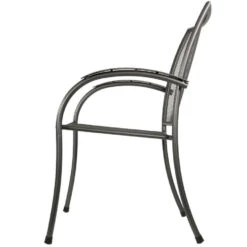 Tuinstoel Nordic - Metaal - Grijs -Tuin & Buiten 1000093881 0103