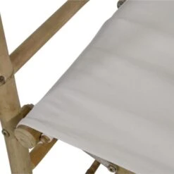 Levi Bamboe Regisseursstoel - Stof - Bruin -Tuin & Buiten 1000094341 0102