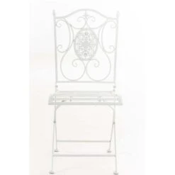 CLP Tuinstoel Sibell Wit 7 CLP Tuinstoel Sibell Wit -Tuin & Buiten 1000095564 0101