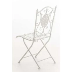 CLP Tuinstoel Sibell Wit 8 CLP Tuinstoel Sibell Wit -Tuin & Buiten 1000095564 0102