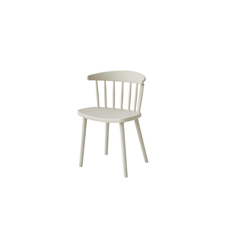 Giga Meubel Tuinstoelen Stapelbaar - Taupe - Kunststof - Set Van 2 3 Giga Meubel Tuinstoelen Stapelbaar - Taupe - Kunststof - Set Van 2