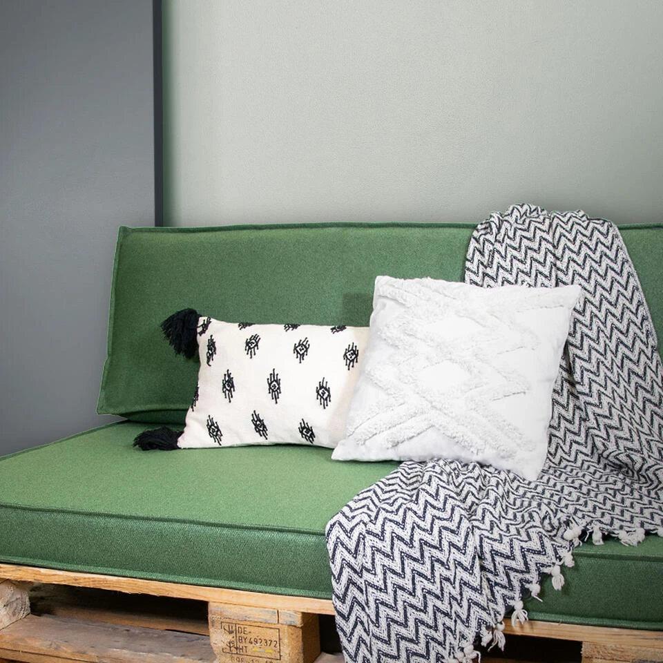 2L Home&Garden Palletkussenset ''Solid'' Olijf 120x80cm 3-delige Set 3 2L Home&Garden Palletkussenset ''Solid'' Olijf 120x80cm 3-delige Set