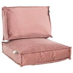 2L Home & Garden Loungekussenset Velvet Oude Roze - 2 Delig 6 2L Home & Garden Loungekussenset Velvet Oude Roze - 2 Delig -Tuin & Buiten 1000098800 0101
