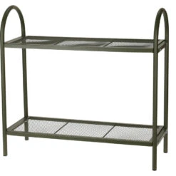 Pro Garden Plantenrek - Groen - Metaal - Opvouwbaar - 60 X 22 X 58 Cm -Tuin & Buiten 1000099249 0102