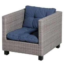 Madison Loungeset Kussen Florance Panama Blauw - 60 X 60cm -Tuin & Buiten 1147277661 0102