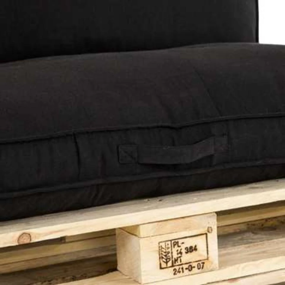 Unique Living Tuinbankkussen Luana Zwart - 120 X 40 Cm 5 Unique Living Tuinbankkussen Luana Zwart - 120 X 40 Cm - Afbeelding 3