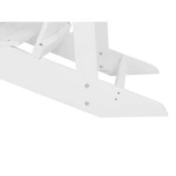 Beliani Tuinstoel ADIRONDACK - Wit Kunsthout -Tuin & Buiten 12fd1e29ad804bf5b7c89802fc88e1b2
