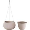 Prosperplast Prosperplats Bloempot Splofy Hangend - Taupe - Kunststof - 24 Cm -Tuin & Buiten 1362108794