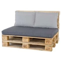 Madison Palletkussen Lounge Panama Grijs - 120 X 80cm 7 Madison Palletkussen Lounge Panama Grijs - 120 X 80cm -Tuin & Buiten 1362638984 0101