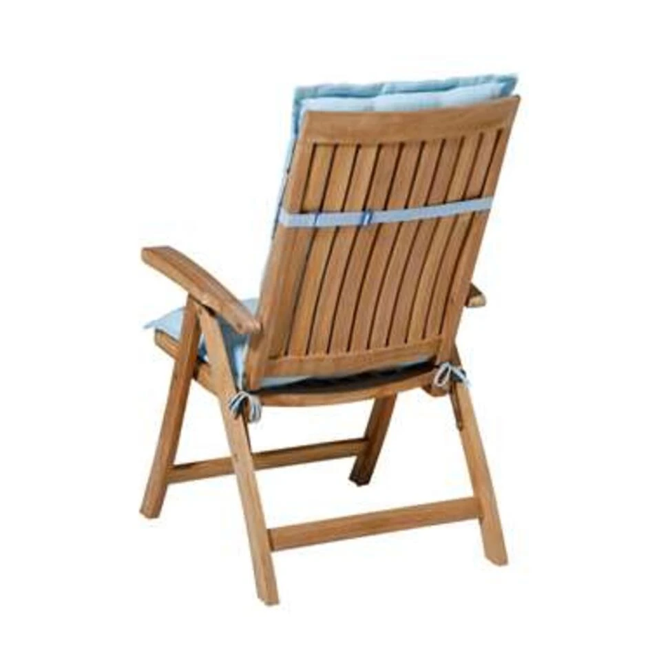 Madison Tuinstoelkussen Hoge Rug Panama Hemelsblauw 5 Madison Tuinstoelkussen Hoge Rug Panama Hemelsblauw - Afbeelding 3