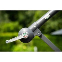 Garden Impressions Corfu Parasol 250x250 - Donker Grijs - Licht Grijs -Tuin & Buiten 1657665621 0103