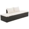 VidaXL Tuinbed 195x60 Cm Poly Rattan Zwart 2 VidaXL Tuinbed 195x60 Cm Poly Rattan Zwart -Tuin & Buiten 1688534210