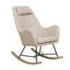 Beliani Schommelstoel ARRIE - Beige Polyester -Tuin & Buiten 1689756047