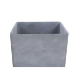 Beliani Plantenbak Voor Buiten ARTIKI - Grijs Stenenmix -Tuin & Buiten 1752661716 0102