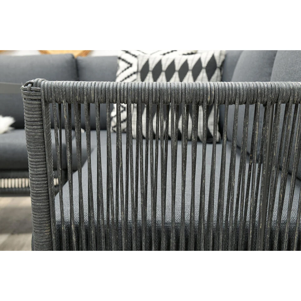 Garden Impressions Magday Lounge Dining Set 4-delig - Grijs 6 Garden Impressions Magday Lounge Dining Set 4-delig - Grijs - Afbeelding 4