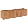 VidaXL Plantenbak Verhoogd 200x50x50 Cm Massief Teakhout 2 VidaXL Plantenbak Verhoogd 200x50x50 Cm Massief Teakhout -Tuin & Buiten 1860894730