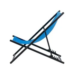 Beliani Tuinligstoel LOCRI II - Blauw Synthetisch Materiaal, Aluminium 9 Beliani Tuinligstoel LOCRI II - Blauw Synthetisch Materiaal, Aluminium -Tuin & Buiten 18c69bc0f5d6438a9c502dab70867f91