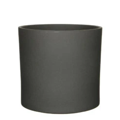 Mica Decorations Era Bloempot - H31 X Ø32,5 Cm - Donkergrijs