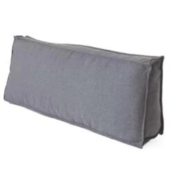 2L Home & Garden Rugkussen Metro Lounge Grijs - 120 X 40cm -Tuin & Buiten 1963090474 0101