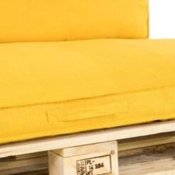 Unique Living Palletkussen Luana Goudgeel - 120 X 80 Cm 8 Unique Living Palletkussen Luana Goudgeel - 120 X 80 Cm -Tuin & Buiten 1963675828 0102