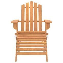 VidaXL Adirondack Tuinstoel Met Voetensteun Massief Acaciahout -Tuin & Buiten 22f12173b4d644eb9138ac3836581f9b
