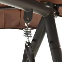 VidaXL Schommelbank Voor Buiten Met Luifel Converteerbaar Koffiekleur -Tuin & Buiten 264d778780dd46c29e06488088369fc3