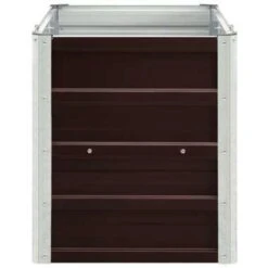 VidaXL Plantenbak Verhoogd 240x40x45 Cm Gegalvaniseerd Staal Bruin 9 VidaXL Plantenbak Verhoogd 240x40x45 Cm Gegalvaniseerd Staal Bruin -Tuin & Buiten 313be2772ed3419e868913cab1559224