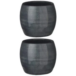 Mica Decorations Bloempot - Donkerblauw - Keramiek - 16 X 14 Cm 5 Mica Decorations Bloempot - Donkerblauw - Keramiek - 16 X 14 Cm -Tuin & Buiten 4ae61544f51143ba8f3e463cfb521c34