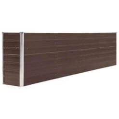 VidaXL Plantenbak Verhoogd 320x40x77 Cm Gegalvaniseerd Staal Bruin 7 VidaXL Plantenbak Verhoogd 320x40x77 Cm Gegalvaniseerd Staal Bruin -Tuin & Buiten 4dbf8b70b8994249ba208c180fa4c31c