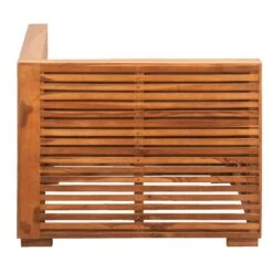 Le Sud Hoek Fauteuil Cèvennes - Bruin - 81x81x60 Cm -Tuin & Buiten 50104001 0900