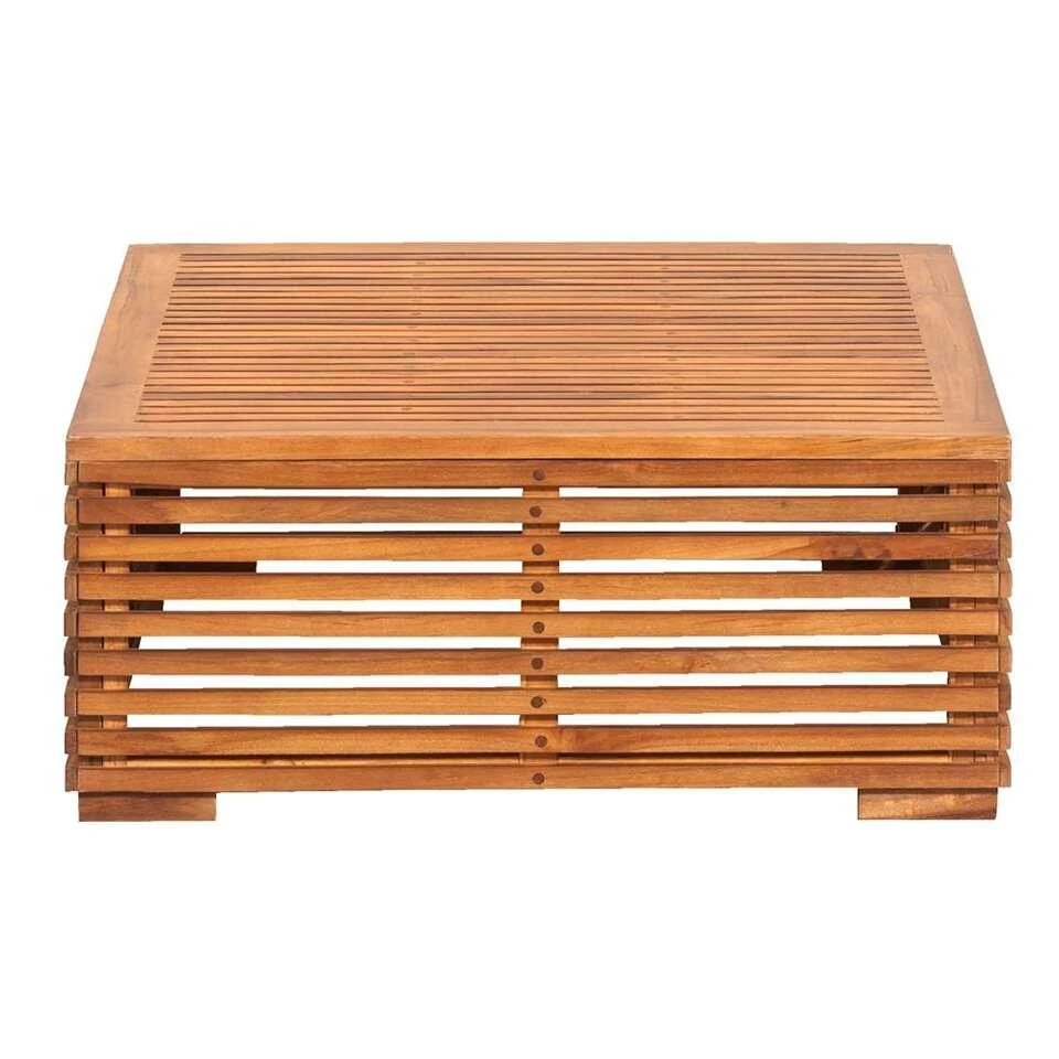 Le Sud Hocker Cèvennes - Bruin - 30x72x72 Cm 3 Le Sud Hocker Cèvennes - Bruin - 30x72x72 Cm