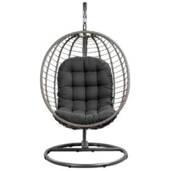 Hangstoel Lourdes - Antraciet - Ø105x190 Cm -Tuin & Buiten 50105169 0100