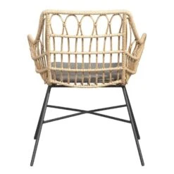 Le Sud Loungestoel Grimaud - Zwart/naturel - 82x70x67 Cm 8 Le Sud Loungestoel Grimaud - Zwart/naturel - 82x70x67 Cm -Tuin & Buiten 50105173 0900