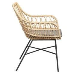 Le Sud Loungestoel Grimaud - Zwart/naturel - 82x70x67 Cm 9 Le Sud Loungestoel Grimaud - Zwart/naturel - 82x70x67 Cm -Tuin & Buiten 50105173 8000